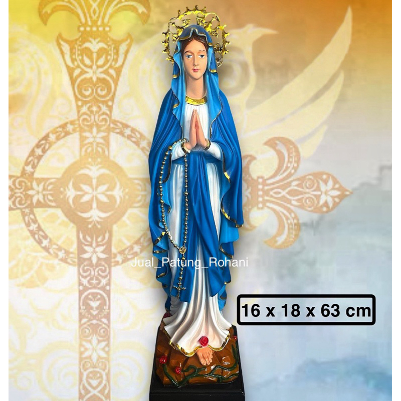 Patung Maria Lourdes 60 cm