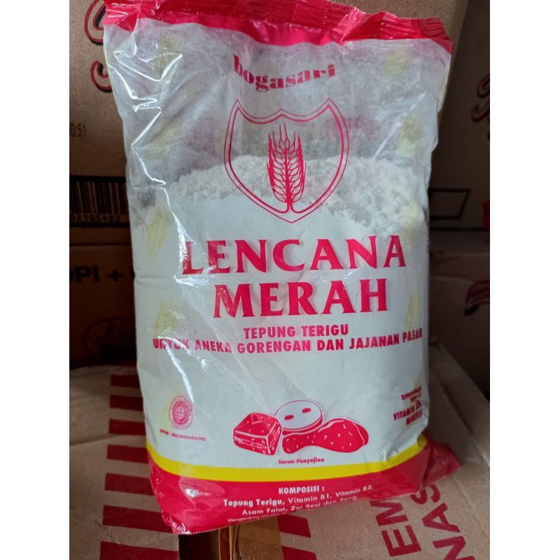 

Tepung Terigu Lencana Merah 1kg