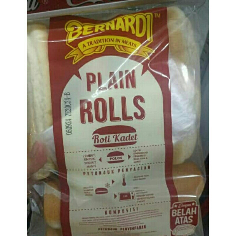 

Bernardi Roti Kadet Termurah / Bernardi Roti Hotdog isi 6