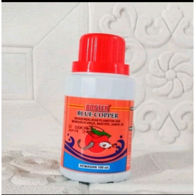 Booster Blue Copper Obat Untuk Mengendalikan Plankton Dan Membasmi Bakteri Virus Jamur dll