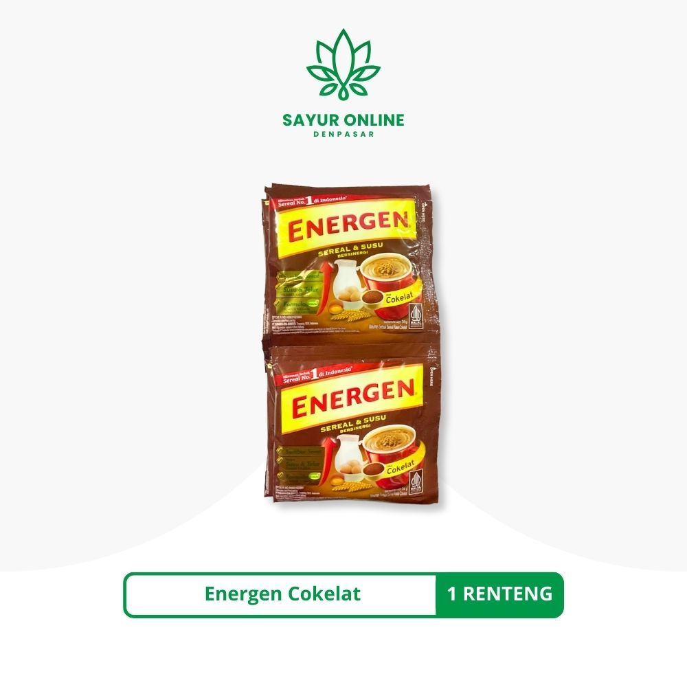 

Energen Cokelat 1 Renteng Isi 10 - Sayur Online Denpasar