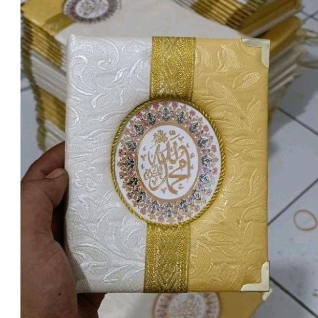 cetak Yasin combinasi hard cover busa kertas glosy