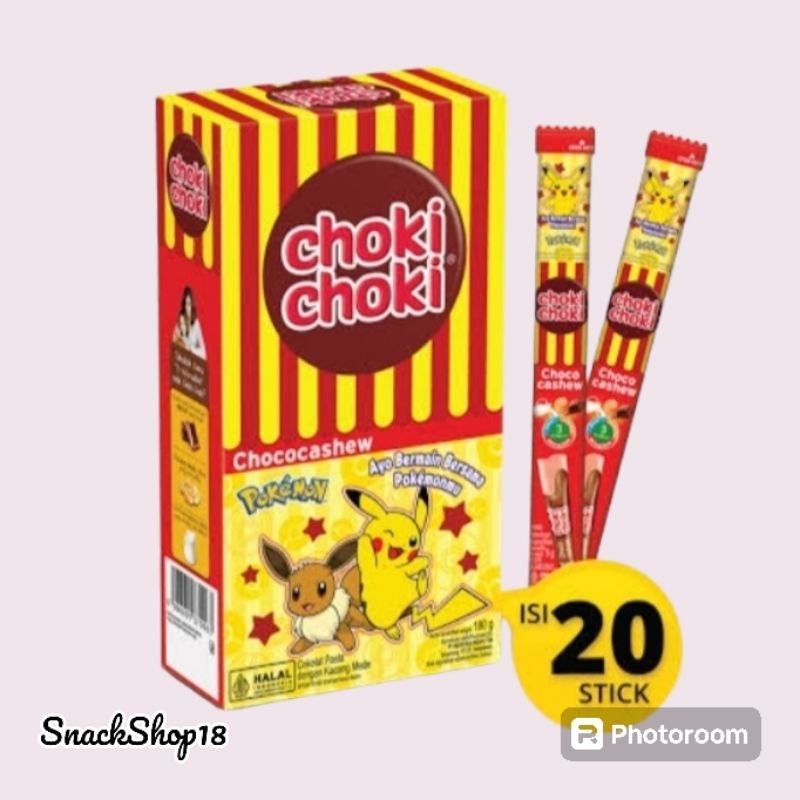 

Choki Choki Pasta Chocolate | 1 Box isi 20 Bungkus @ 9 gram