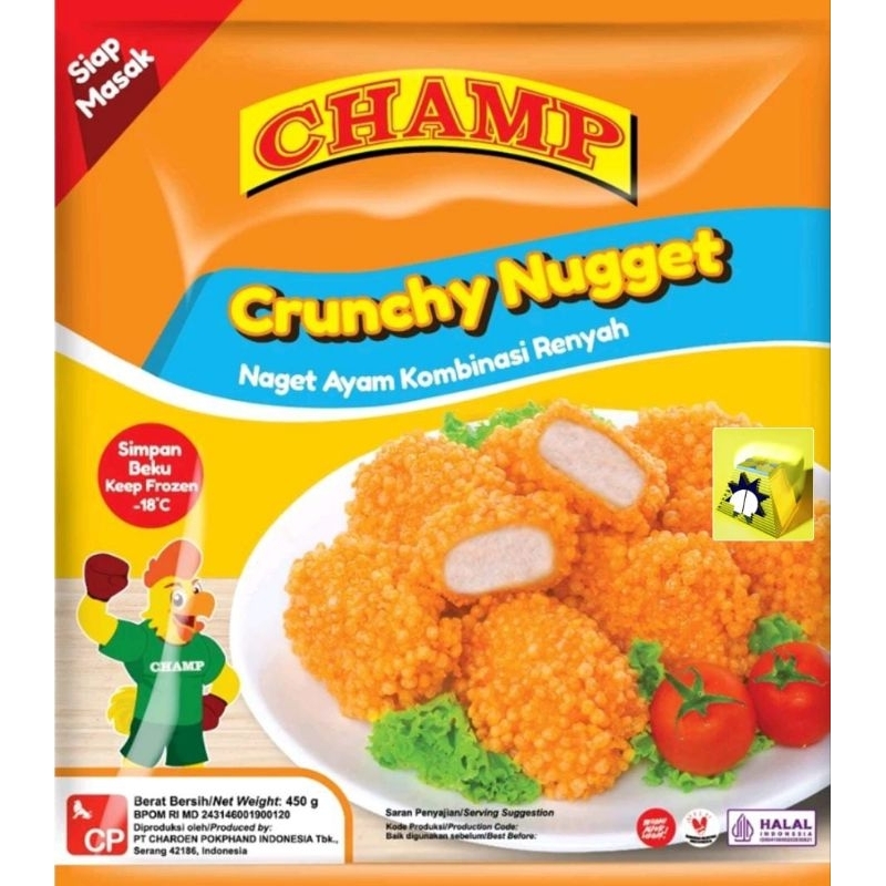 

CHAMP CRUNCHY NUGGET 225 GRAM