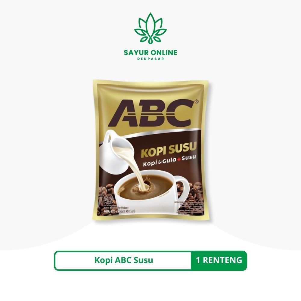 

Kopi ABC Susu 1 Renteng - Sayur Online Denpasar