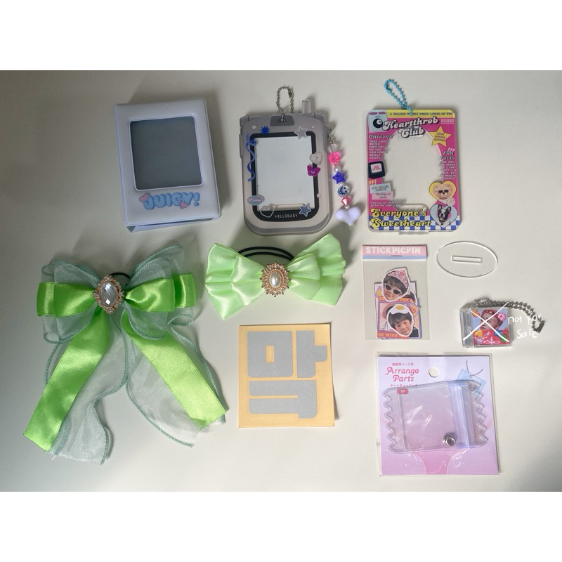 preloved and unused cahol 7happypills y2k phone pita lightstick nct sticker lightstick mark jeno smi