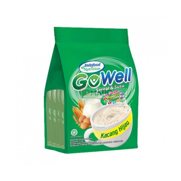 

Gowell Sereal Kacang Hijau 29gr Sachet