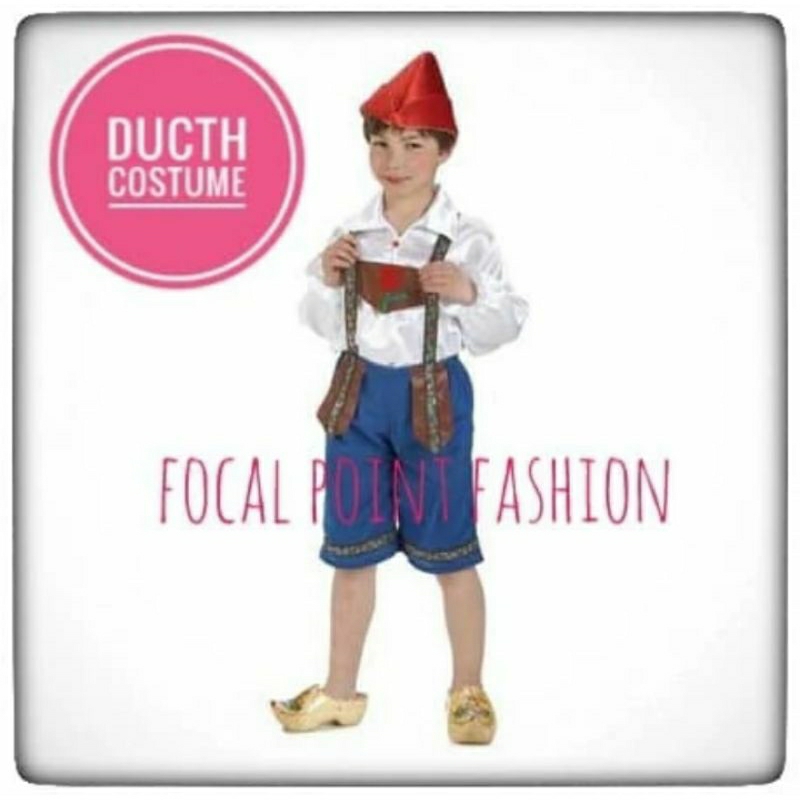 kostum Belanda anak Dutch Holland united nations costume