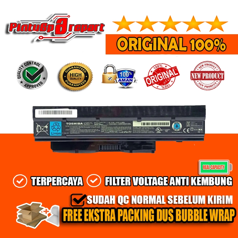 Baterai Original Toshiba NB500 NB505 NB520 T210 T215 T230 T235 (PA3820 PA3821 3821 PA3820U-1BRS PA38