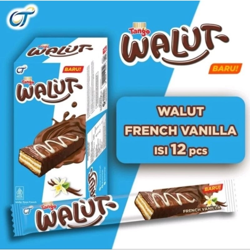 

Wafer Tango Walut French Vanilla 12x15gr