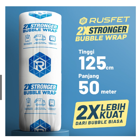 

H3T Plastik Bubble Wrap 50 Meter (Khusus Pengiriman Luar Kota)