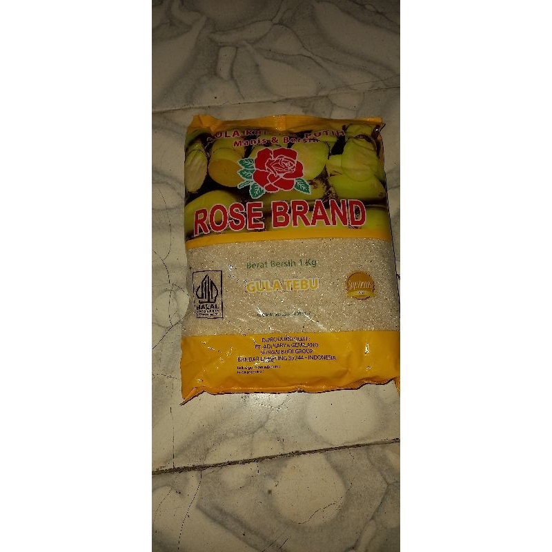 

Gula Pasir 1kg Rose Brand
