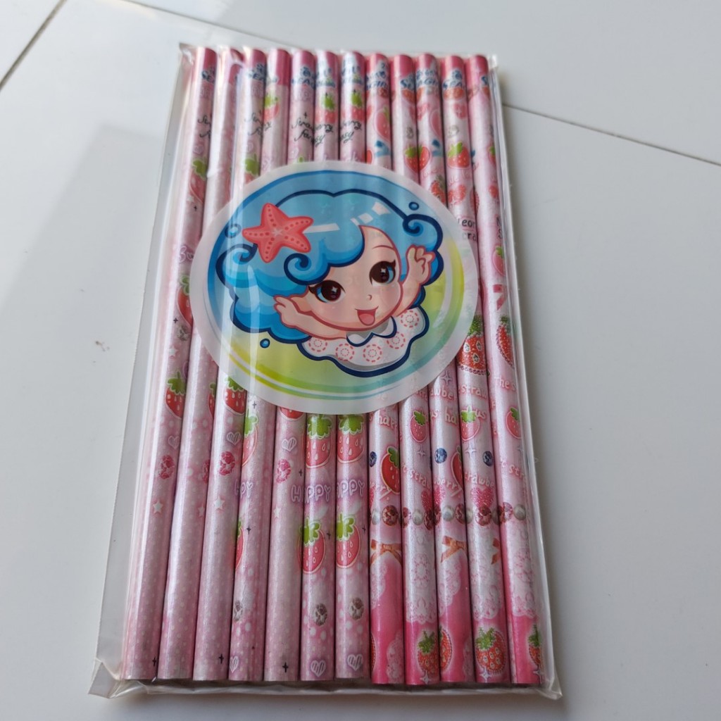 

Pensil 2B Fancy SeaGirl - 1 Pack Isi 12 Buah