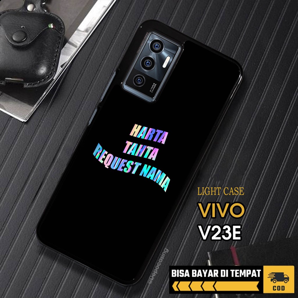LIGHT CASE Case Terbaru Fashion Case Harta Tahta Casing Hp Case Murah Softcase Hardcase Pelindung Be
