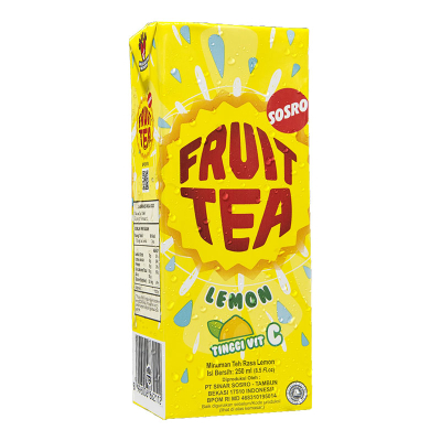 

FRUIT TEA Minuman Teh Lemon 250 ml