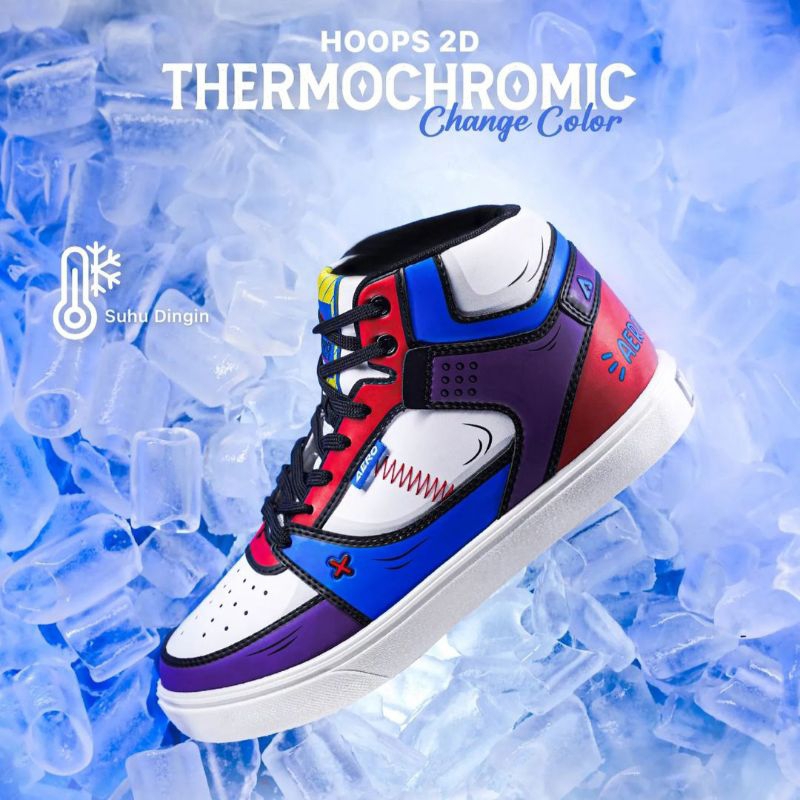 [ORIGINAL] AEROSTREET 2D HOOPS LOW SERIES | 2D BIRU PUTIH | 2D FOREST ARMY | 2D COKLAT ARMY | 2D KUN