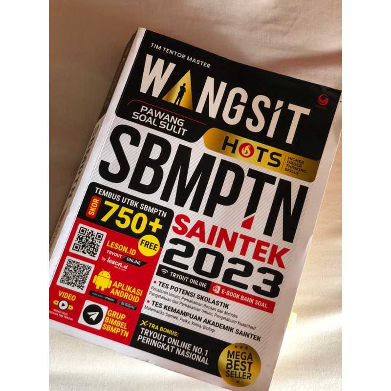 Preloved WANGSIT SBMPTN SAINTEK 2023