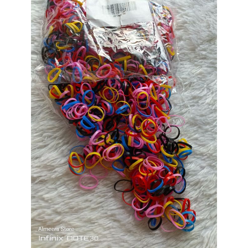 50pcs IKAT RAMBUT KARET JEPANG ANAK / IKAT RAMBUT ELASTIS / IKAT RAMBUT ANAK