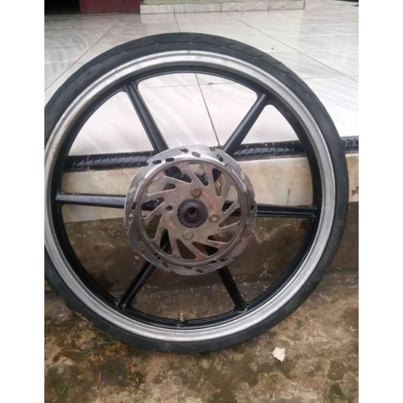 Velg Depan Palang 6 For Suzuki Smash lama smash new Sogun Tornado Satria Hiu Barang Second Cabutan