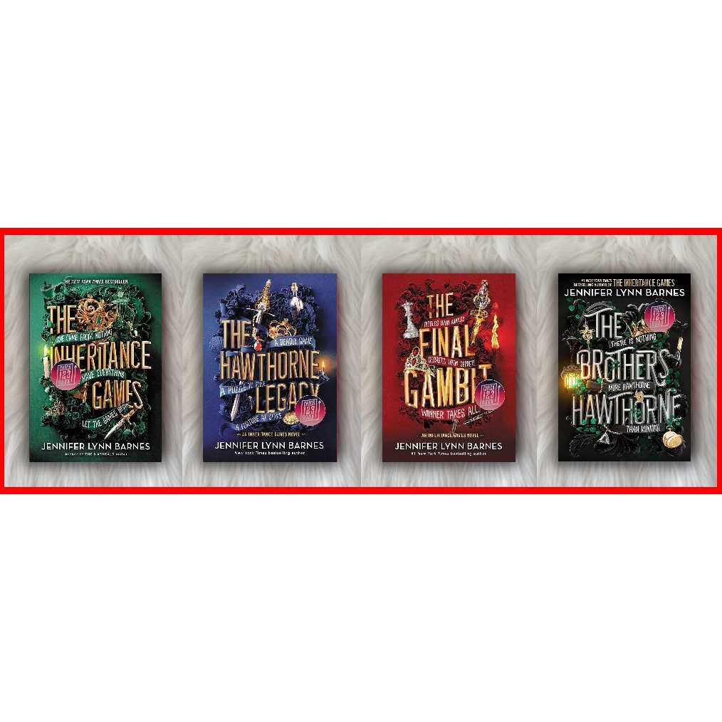 HARDCOVER The Inheritance Games series by Jennifer Lynn Barnes The Inheritance Games The Hawthorne L