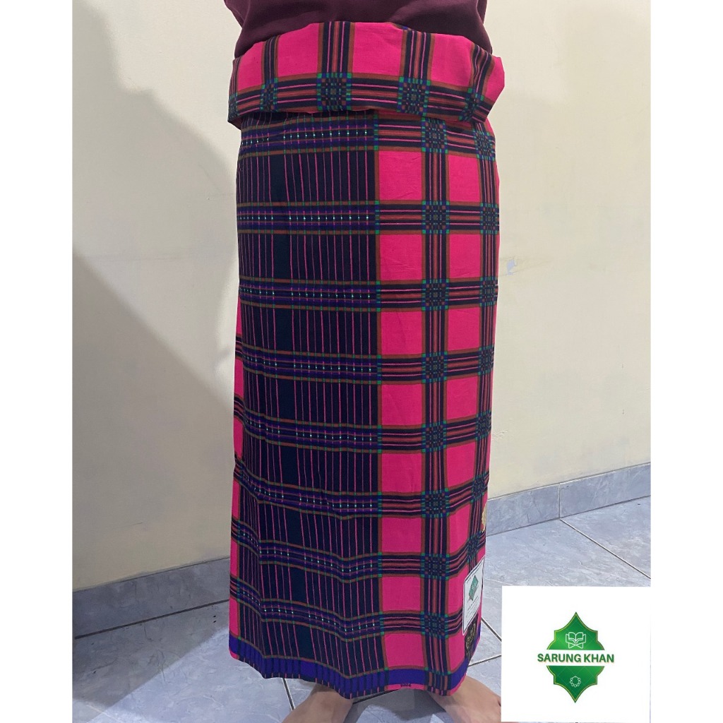 Sarung Katun Premium Lebaran Ibadah Ramadhan Ajh Samarinda Pria #3 (Grosir)