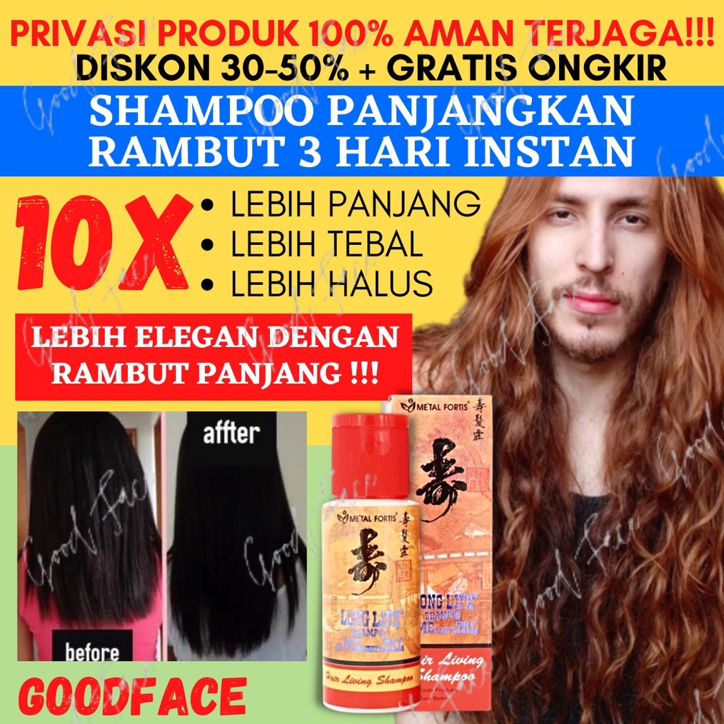 SHAMPO METAL 6ML SAMPO METAL  PENUMBUH RAMBUT  PEMANJANG RAMBUT  PENUMBUH RAMBUT BOTAK