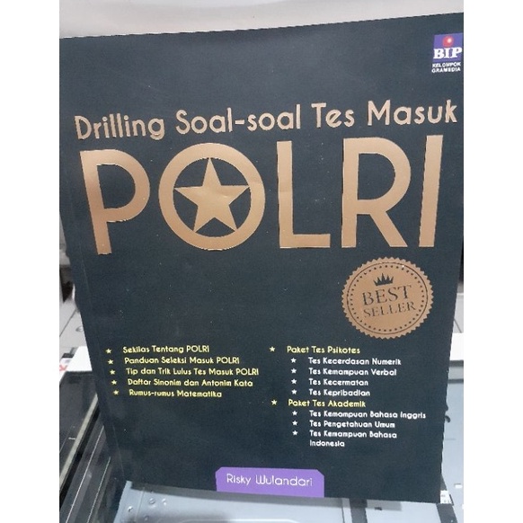 

Buku Diriling SoalSoal Tes Masuk POLRI ART B5K7