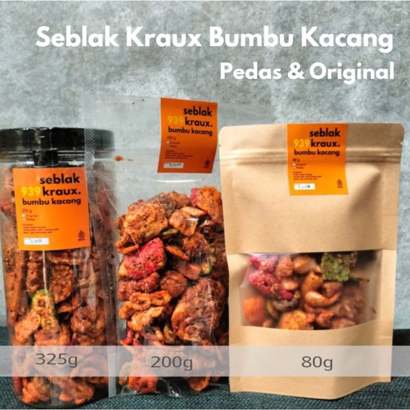 

Seblak Bumbu Kacang (Krucang) (80gr, 200gr, 325gr)