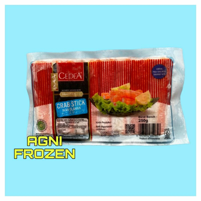 

CEDEA Crab Stick 250 Gram Ikan Olahan