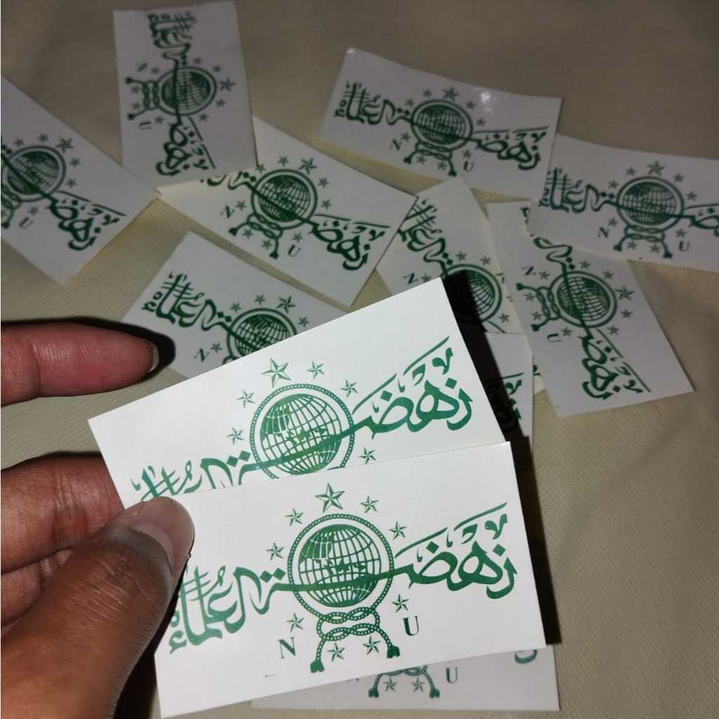 

Stiker Lambang NU Warna Hijau | Stiker | Isi 12 Pcs Cutting