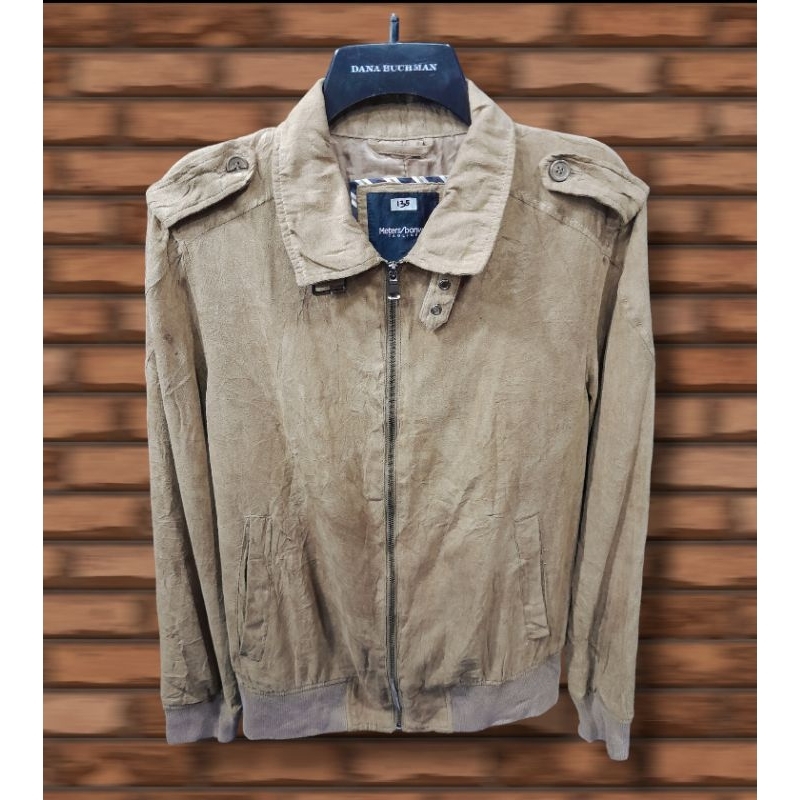 Jaket Harrington Suede