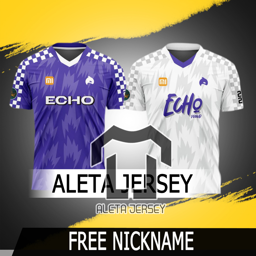ECHO ESPORTS JERSEY TERBARU 2024