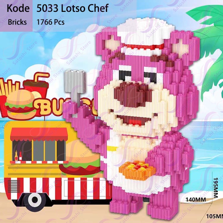 ART V99T Nano Block MED LOTSO Series Bricks education Nano Block