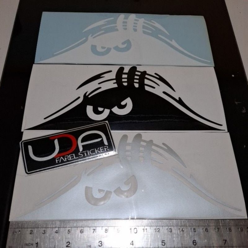 STICKER CUTTING KARAKTER. IMUT LUCU STICKER MOBIL LAPTOP DLL