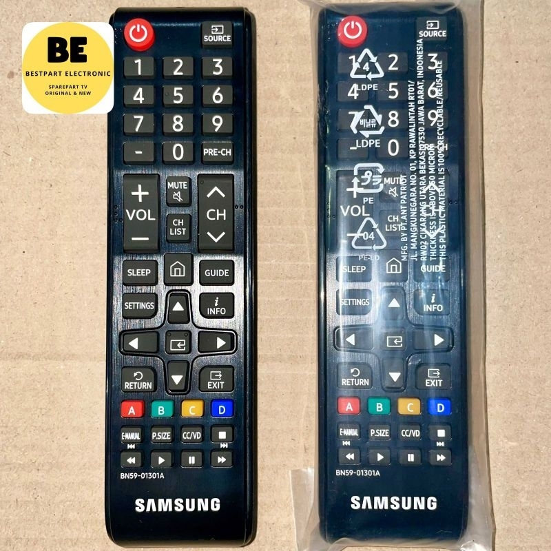 Remote Remot TV Samsung AA59-00741A Original New Smart TV Samsung ORI BN59-01301A