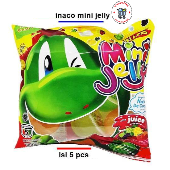 

Inaco Mini Jelly isi 5 cups Exp 26 Agst 2025