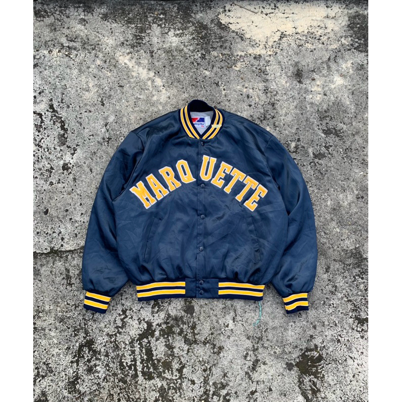 Varsity satin