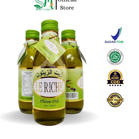 

Ready Stok Minyak Zaitun Le Riche 3ml Leriche Olive Oil 3 Ml Original