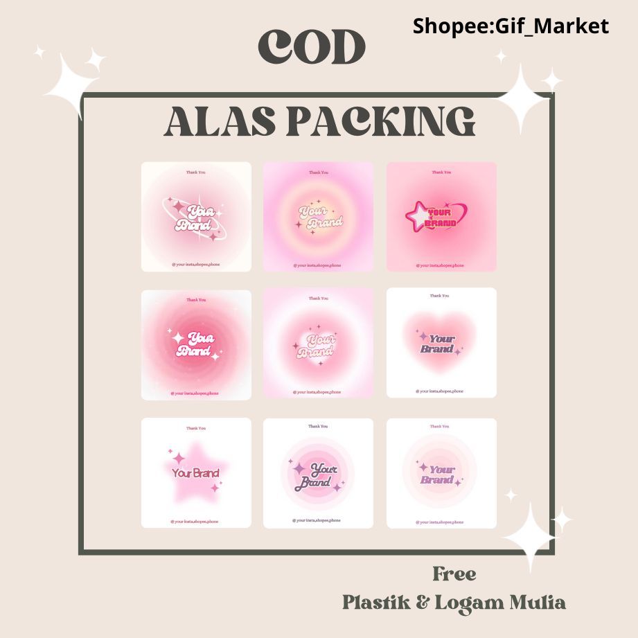 

Alas Packing | Cod | Free Ongkir | Free Plastik | Aksesoris | ikat rambut | Kertas Dudukan | Cute Paper | Alas Packaging | Tidak ada minal order | Tag Kalung |Tag cincin |Tag aksesories | gradation | hologram | Caquette|aksesories | baju | snack | lebara