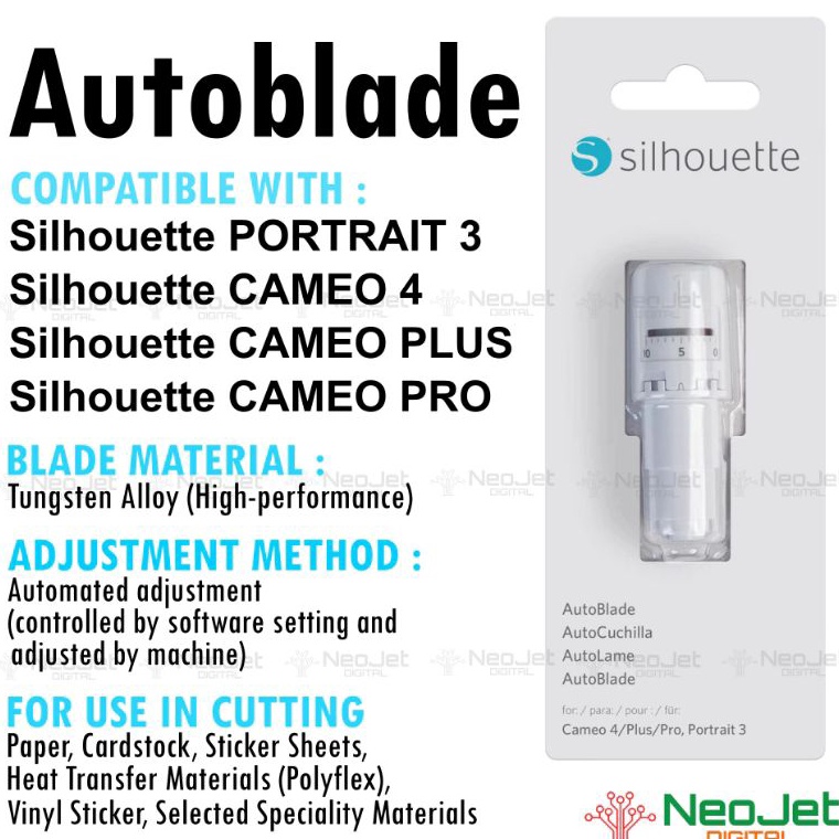 

Mata Pisau Original Ori Autoblade Mesin Cutting Sticker Silhouette Cameo Portrait Auto Blade ART T1R2
