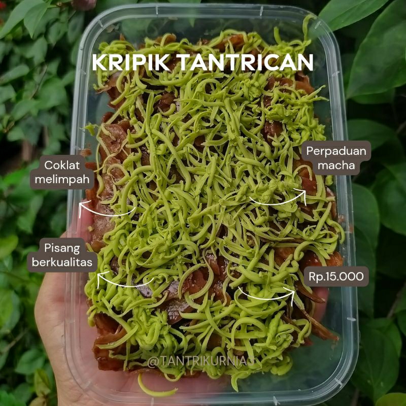 

Kripik pisang coklat lumer