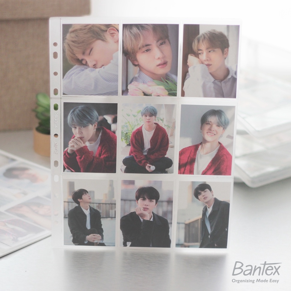 

Bantex Collector Sleeve A4 Photocard 2x9P Translucent 2155 8 ART V2A3