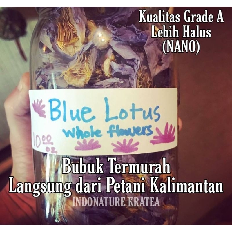 

Blue Lotus Mix Powder 500gr - Asli Kapuas Hulu - Grade A