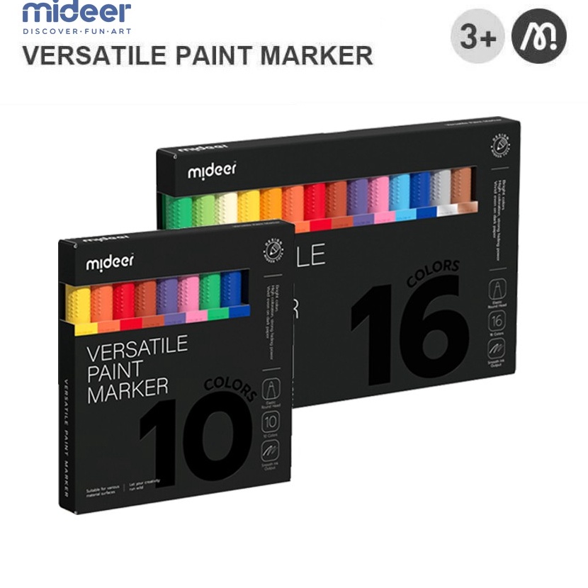 

Mideer Versatile Paint Marker 1 16 Color Washable Spidol Warna Marker Erasable Mewarnai Spidol Warna Serbaguna Hadiah Anak 3 ART A9M5