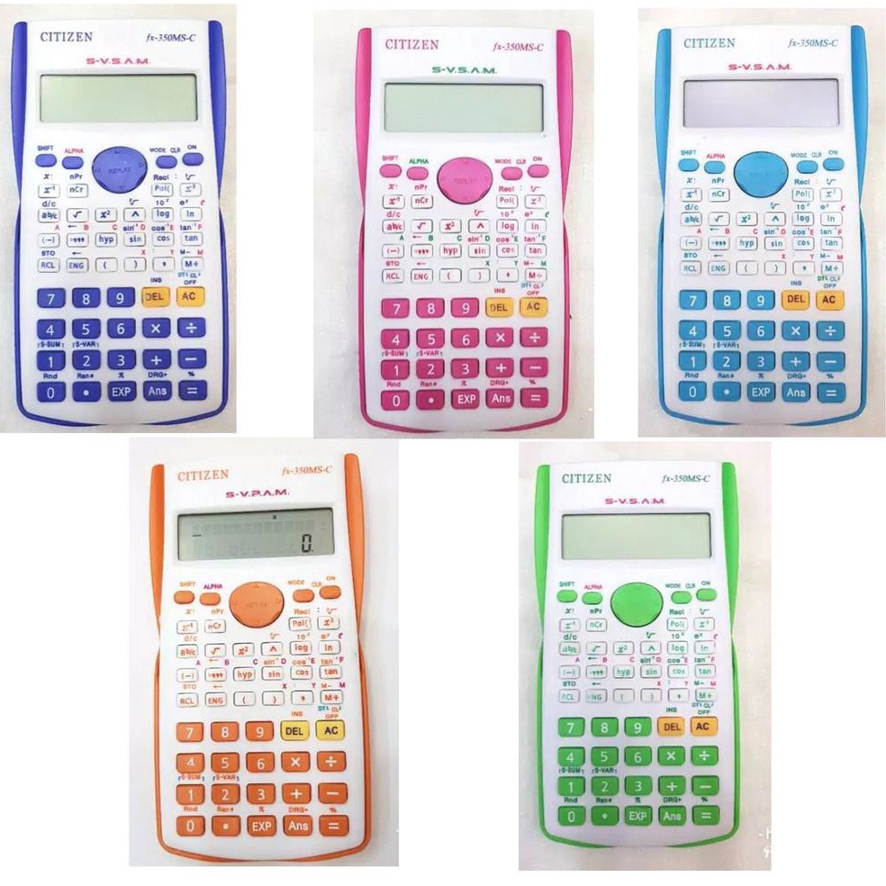

Kalkulator Sekolah Scientificilmiah Citizen Fx35 Warna fx 35 MS ART A4V3