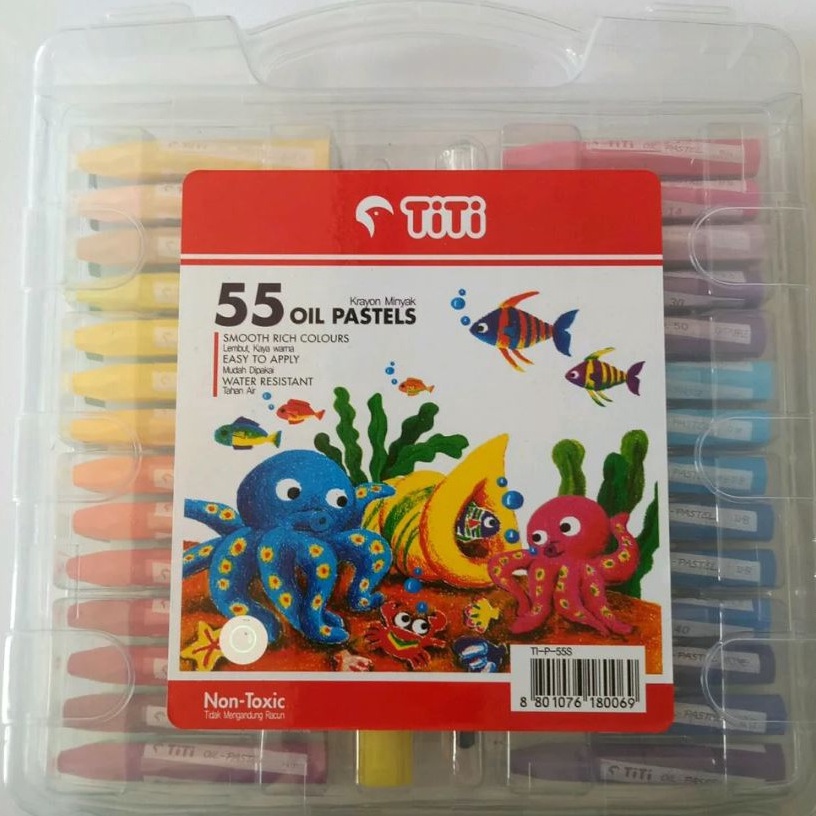 

CRAYON TITI JOYKO 55 WARNA COLOUR ART A7V9