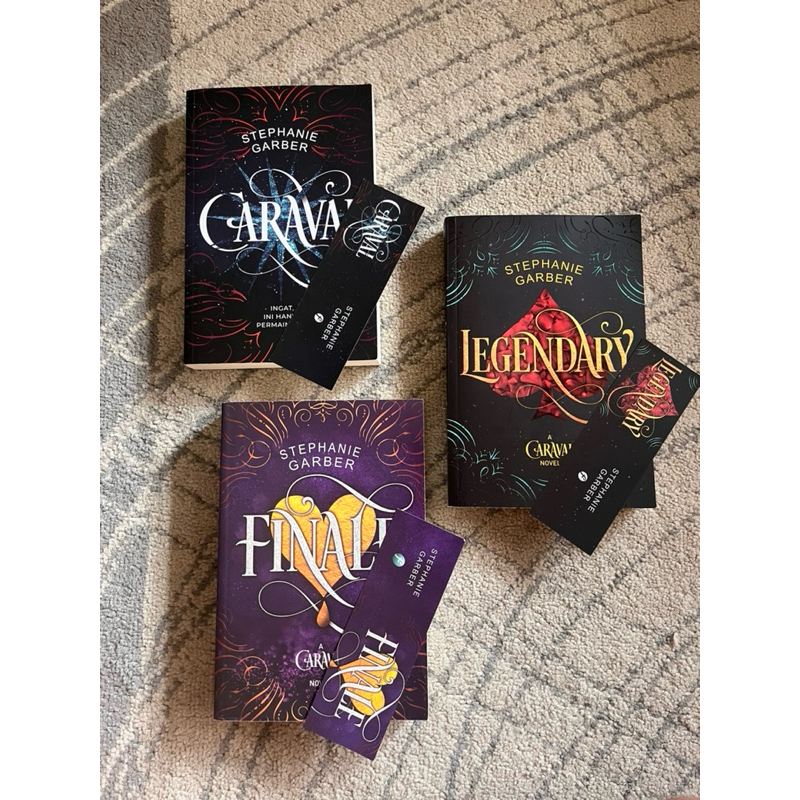 [PRELOVED] CARAVAL SET (Caraval, Legendary, Finale) - Stephanie Garber