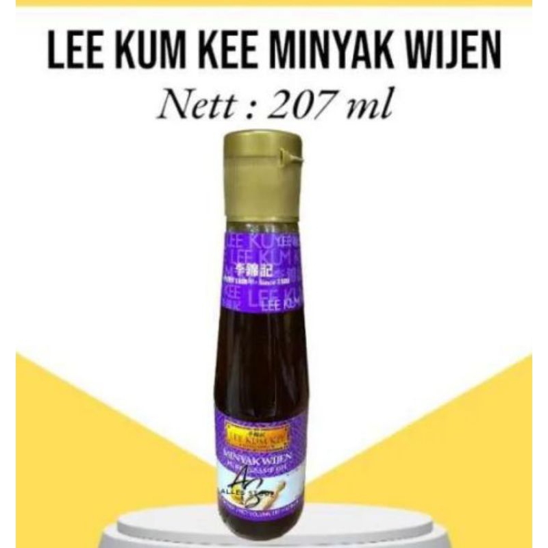 

Lee Kum Kee Minyak Wijen /Lee Kum Kee Pure Sesame Oil 207 ml