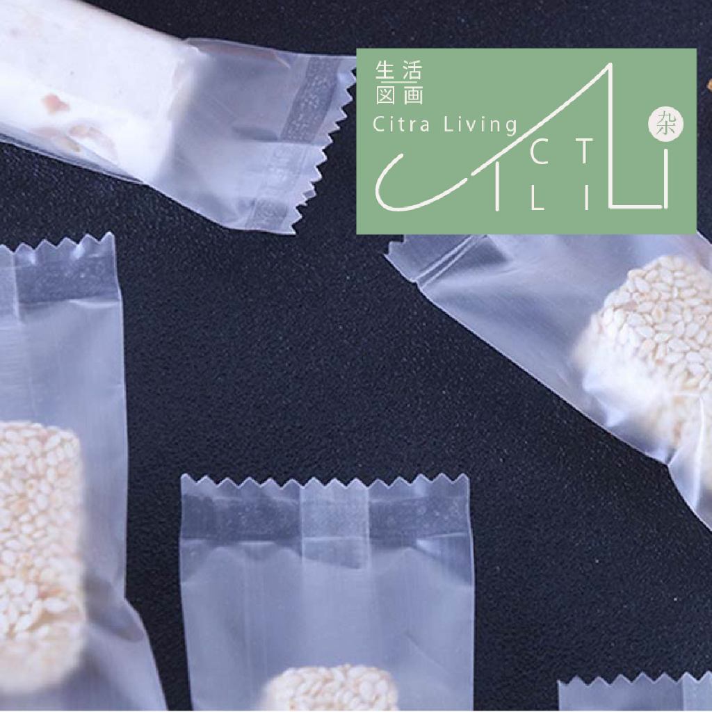 

200pcs Nougat Kantong Bungkus Transparan / Nougat Kantong Bungkus / Bungkus Permen 3.5x8.5CM