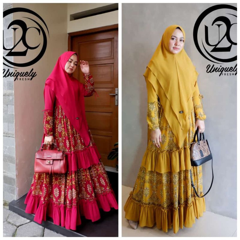 NEW BEST SELLER GAMIS SULTAN SYARI PREMIUM BY U2C